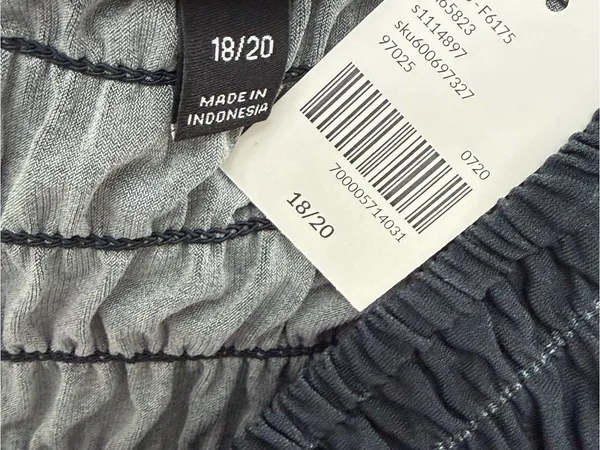 NWT Lane Bryant Smocked Maxi Dress Size 18/20 - Image 5