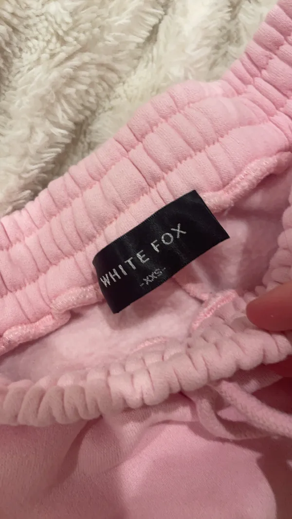 White Fox Baby Pink Shorts - Image 2