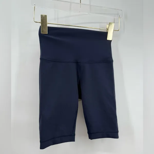 Lululemon Wunder Train High Rise‎ Short 8" True Navy size 2 - Image 3