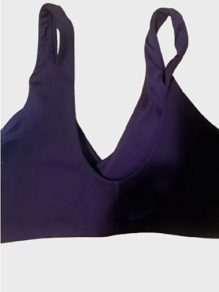 Nike Black V-Neck Wireless Bralette - Image 4