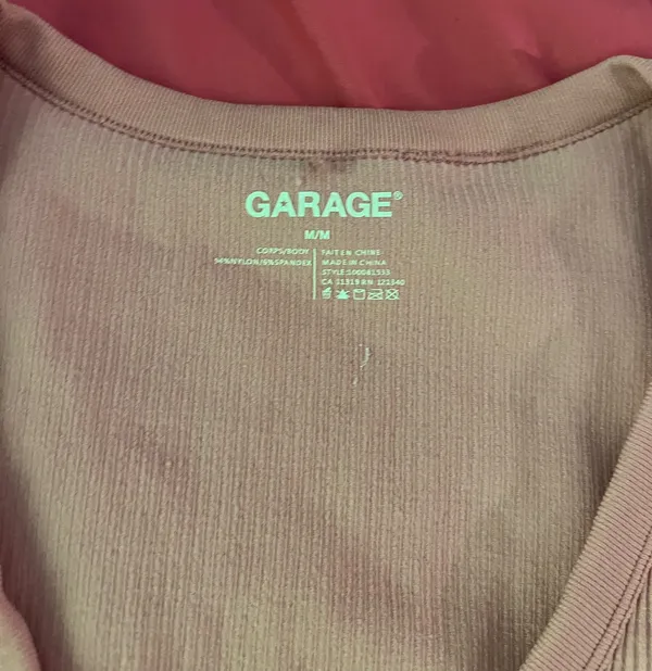 Garage pink Top - Image 2