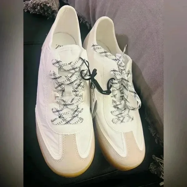 Zara casual womens sneakers size 6 NWT Perfect for a vacation trip or any day - Image 9