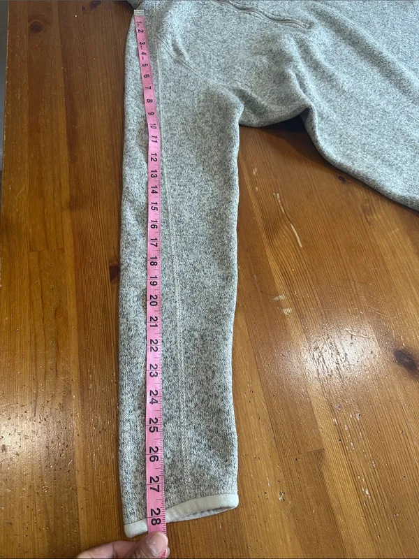 Patagonia Gray 1/4 Zip Better Sweater Pullover - Image 12