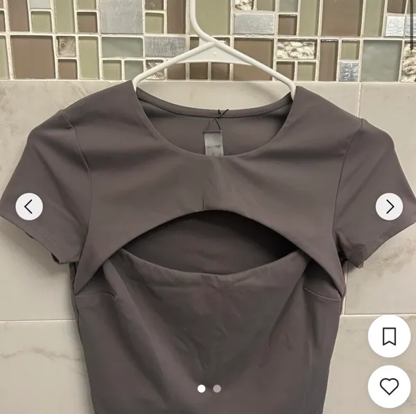 Garage grey Crop Top  - Image 2