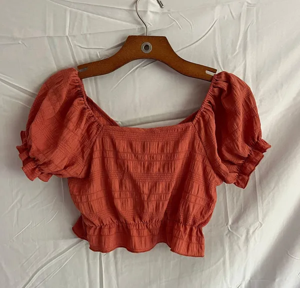 SheIn Cropped Blouse - Image 3