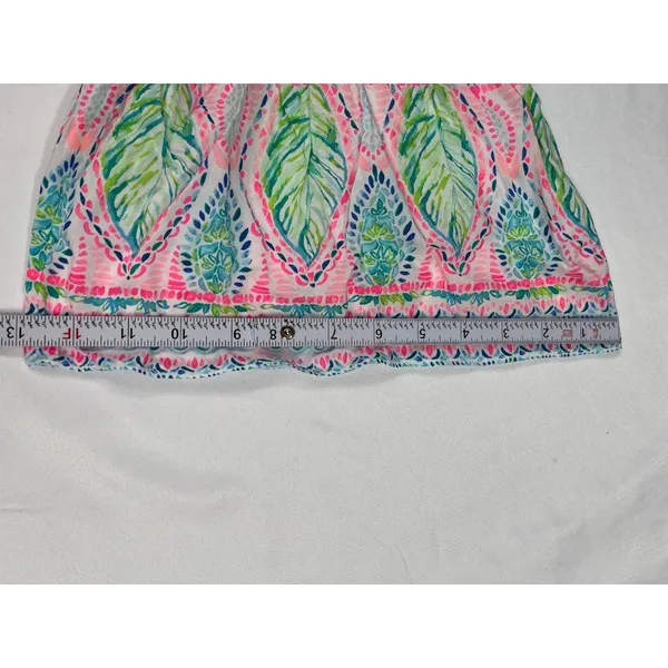 Lilly Pulitzer SKU 7935 Multicolor Off Shoulder Floral Dress Size L - Image 7