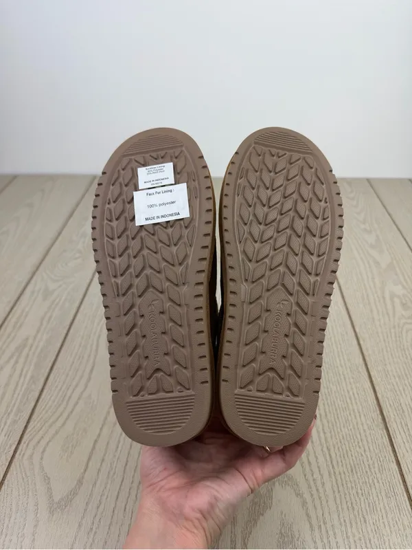 Koolaburra by Ugg Women's Victoria Mini Winter Boots US6 Chestnut $90 - Image 6