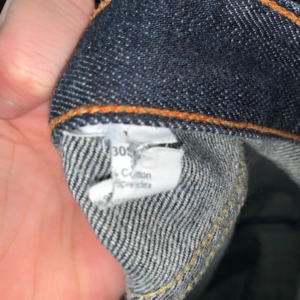 J Crew dark wash bootcut 30 normcore western jeans - Image 4