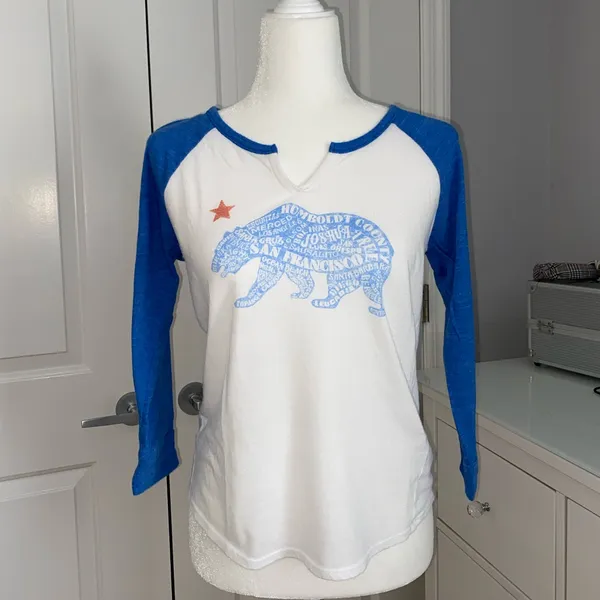 Lucky Brand California Republic Baseball Top - Image 2