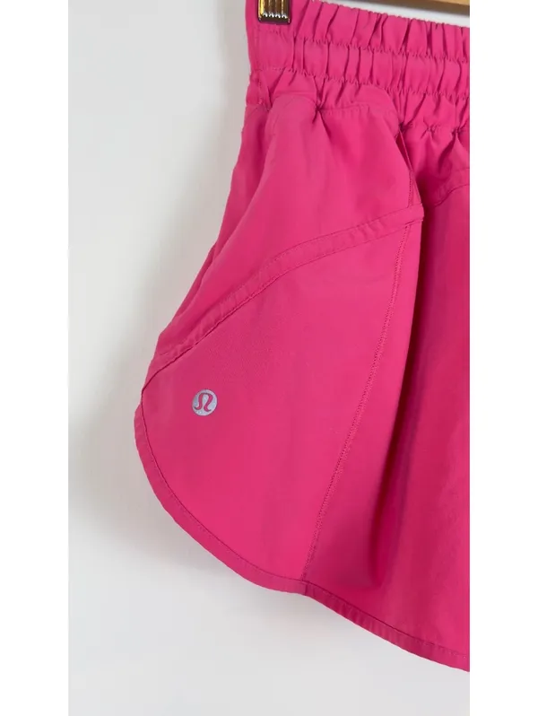 Lululemon Track That High-Rise Lined Short 3” Size 2 Hot Pink Running Shorts - Image 10