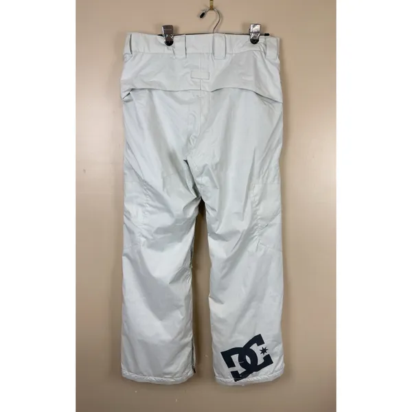DC Women’s Exotek 5K Series 5000 Snow Pants Ski Snowboard Winter Gray Cream L - Image 3