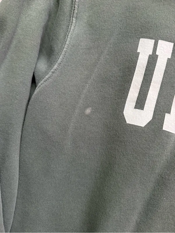 Unwell Crewneck Sweatshirt in Sage Green - Image 4