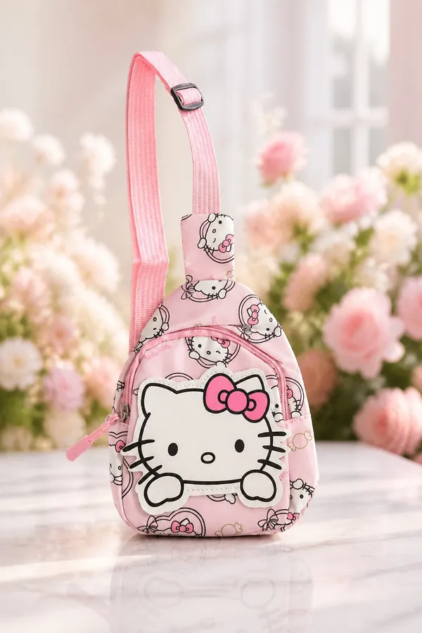 Sanrio Hello Kitty Mini Sling Adjustable Strap Backpack NWT - Image 3