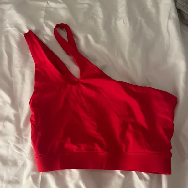 Garage Red cropped tank- - Image 3