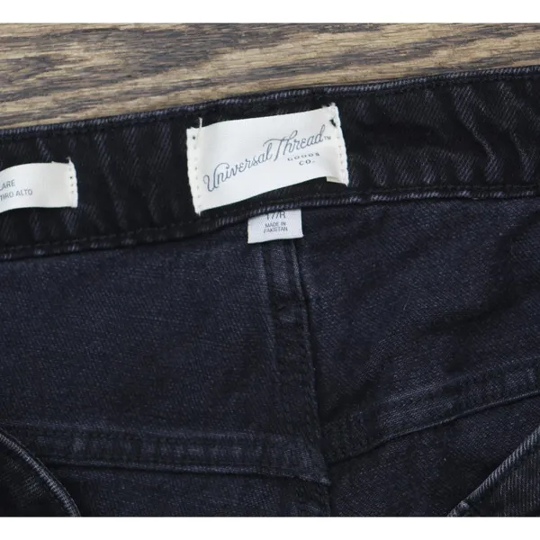NWT Universal Thread Womens High-Rise Flare Jeans 89510034 Black Wash 17 - Image 9