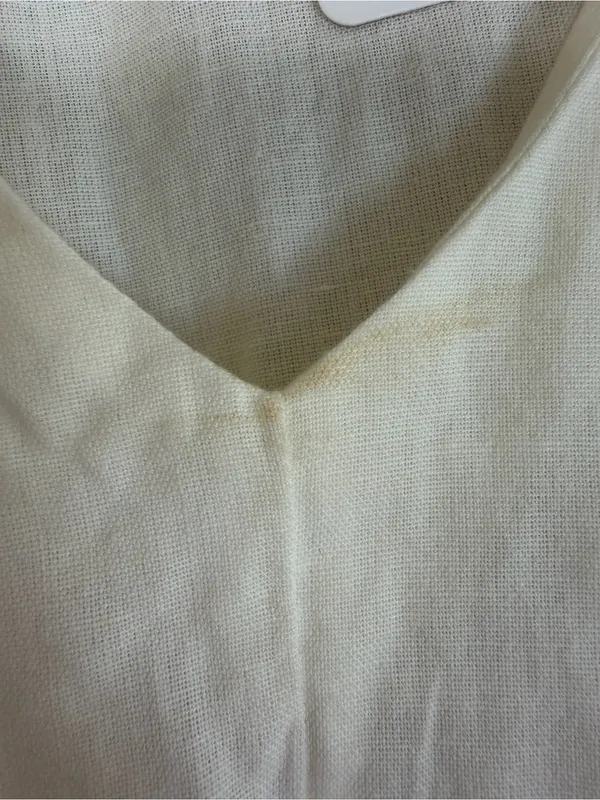 Free People Endless Summer What A Stunner Ruffle Midi Dress Ivory XS NEW $98 - Image 14