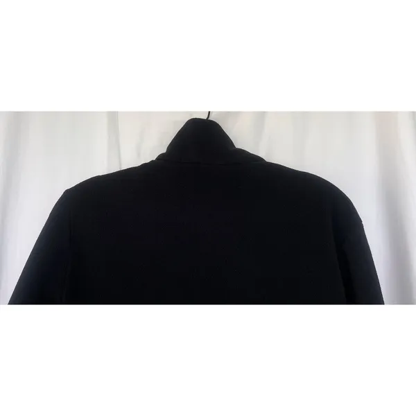 Patagonia Better Sweater M Womens Black Full Zip Fleece Jacket CRITTERCISM Logo - Image 5