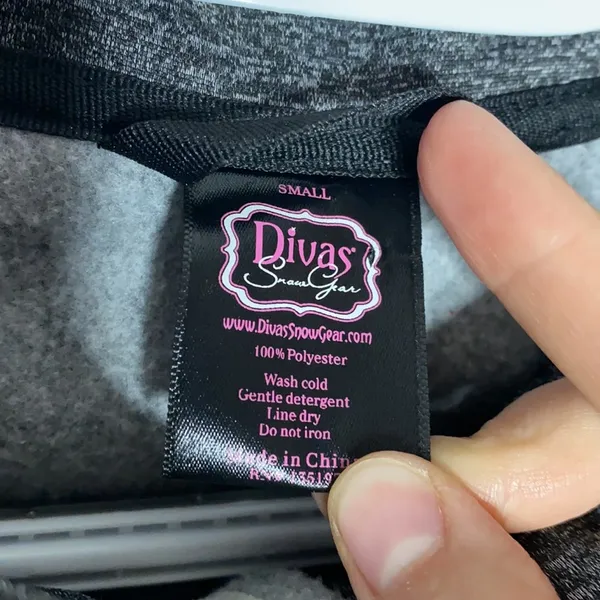 DSG Divas Snow Gear Fleece soft shell jacket sz S - Image 13