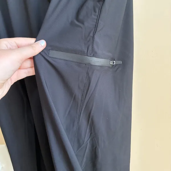 Spyder‎ active black elastic drawstring waist jogger pants women's size medium - Image 3