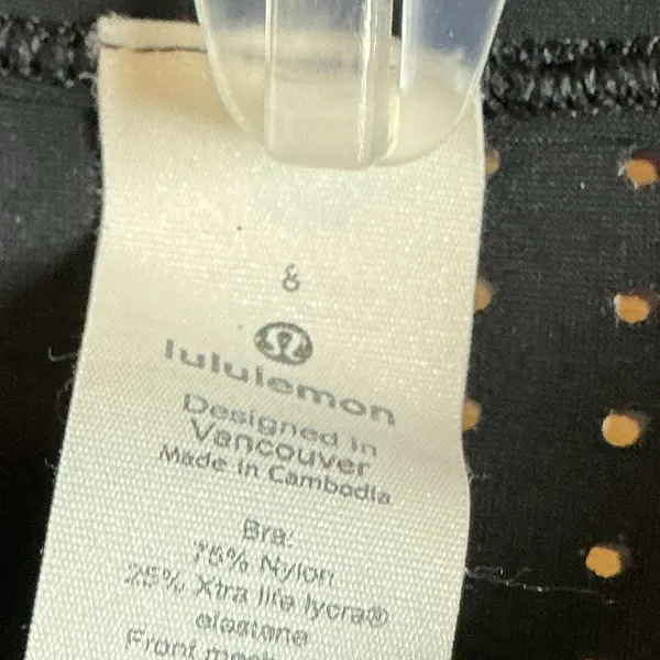Lululemon Athletica Black High-Neck Sports BraA0325 - Image 4