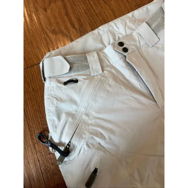 Spyder Thinsulate white ski snow pant size small - Image 5
