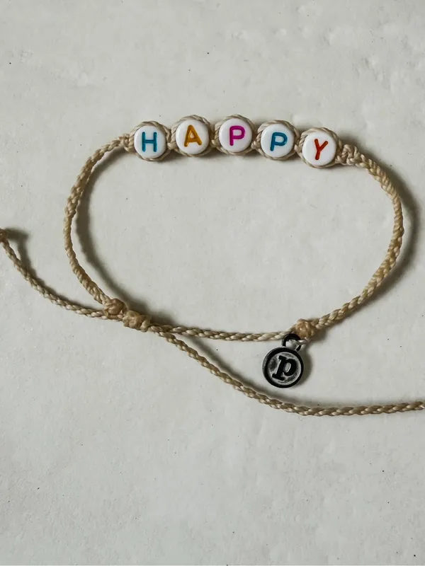 Pura Vida Beaded Bracelet HAPPY Beads Team Bundle - Image 3