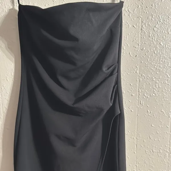 Windsor Black Strapless Gown - Image 2