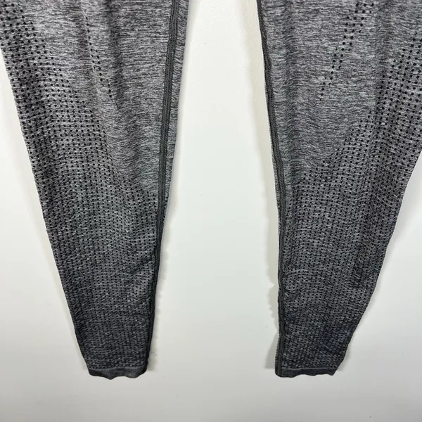 Gymshark‎ Leggings Womens XS Grey Marl Vital Rise Seamless Stretch High Waisted - Image 4