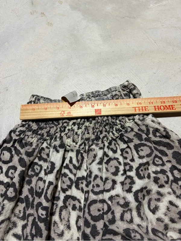 Donna Donna Leopard Print Wide-Leg Pants Italy - Image 3