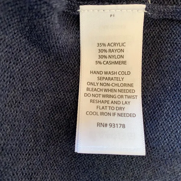 5/$25 NWT Artisan NY Navy Striped‎ Knit Dress - Image 6