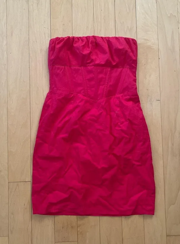 Princess Polly ivy corset dress in red - Image 3