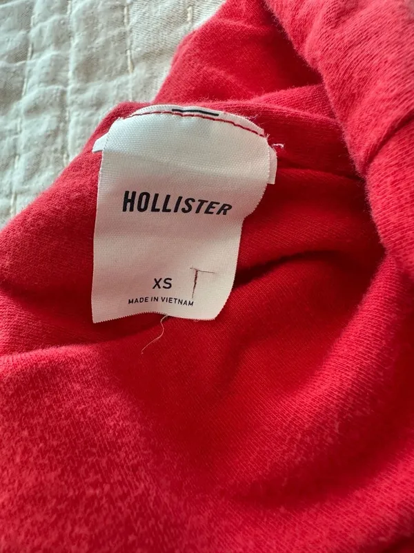 Hollister Red Tube Top Size XS - Image 2