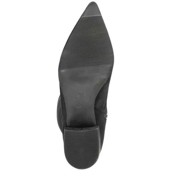 NWT On 34th Womens Gabriellaa Over the Knee Dress Boot Black Microsuede 7.5M - Image 4