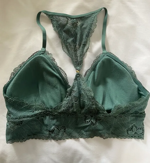 Aerie Turquoise Lace Bralette - Image 2