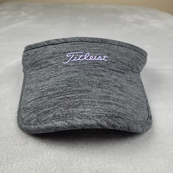 Titleist Women's Visor Hat Golf Gray Adjustable - Image 2