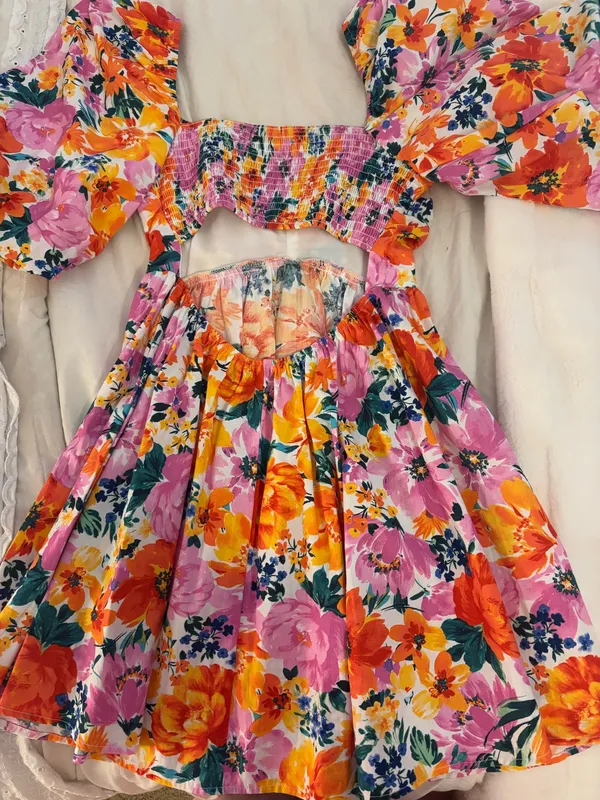 Altar'd State Floral Dress - Image 4