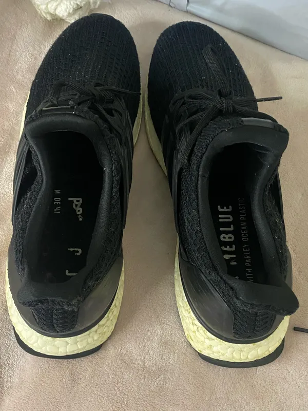 Adidas UltraBoost Mens Size 9.5 Running Shoes Core Black - Image 6