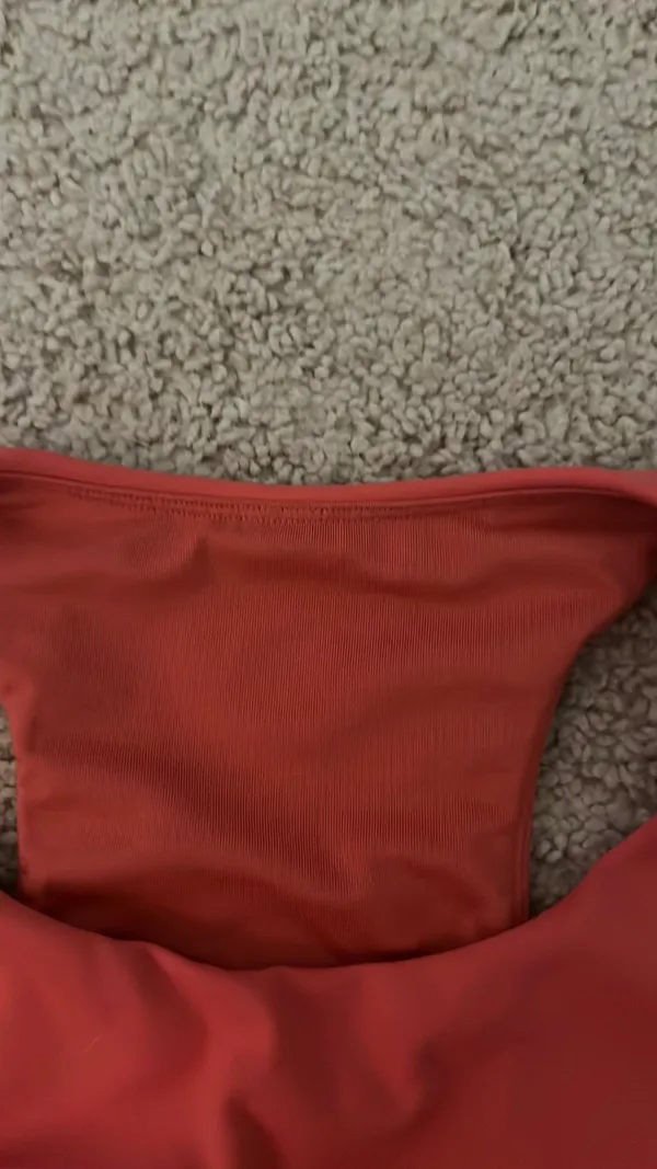 Coral Lululemon Tank Racerback Orange Athletic 12 - Image 4