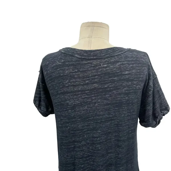 Free People Havana Tee Maxi‎ Dress Charcoal Gray Black Size XS - Image 8