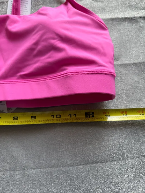 CRZ Yoga NEW Women's Bright Pink Yoga Bra Size Medium #260226 - Image 3