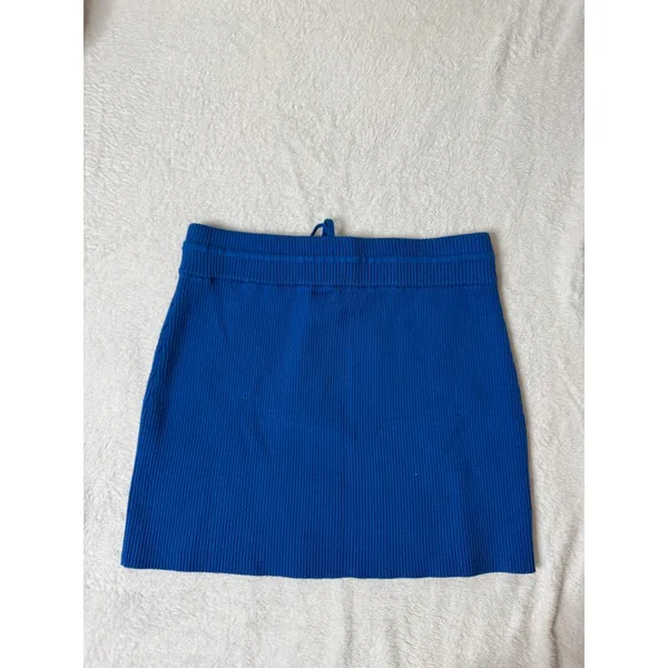 L*Space Active x Anthropologie Jet Set Mini Skirt M in Snorkel Blue NWT - Image 2