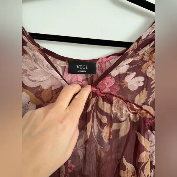 NWOT Vici Whisperfolk A Line Maxi Dress - Image 5