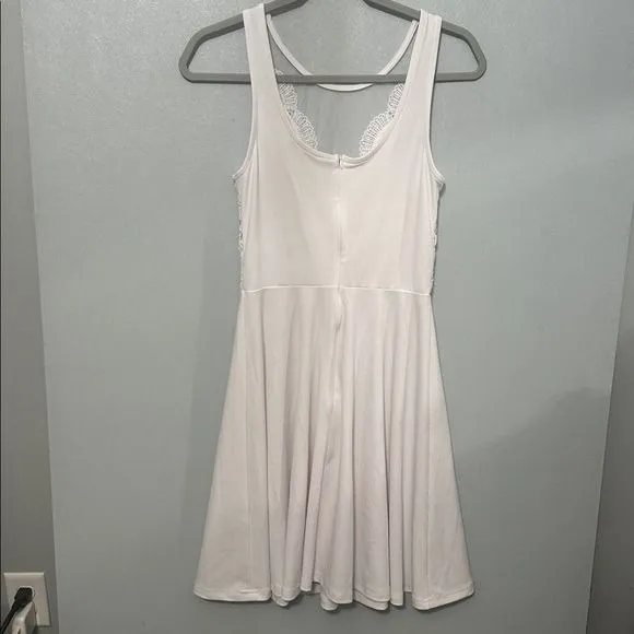 Grace Karin Womens Dress White Lace Bodice Fit and Flare Size Small - Image 4