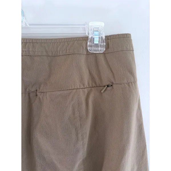 Mountain Hardwear Womens Khaki Hiking Skirt Size 8‎ Brown Outdoor Stretch Mini - Image 9