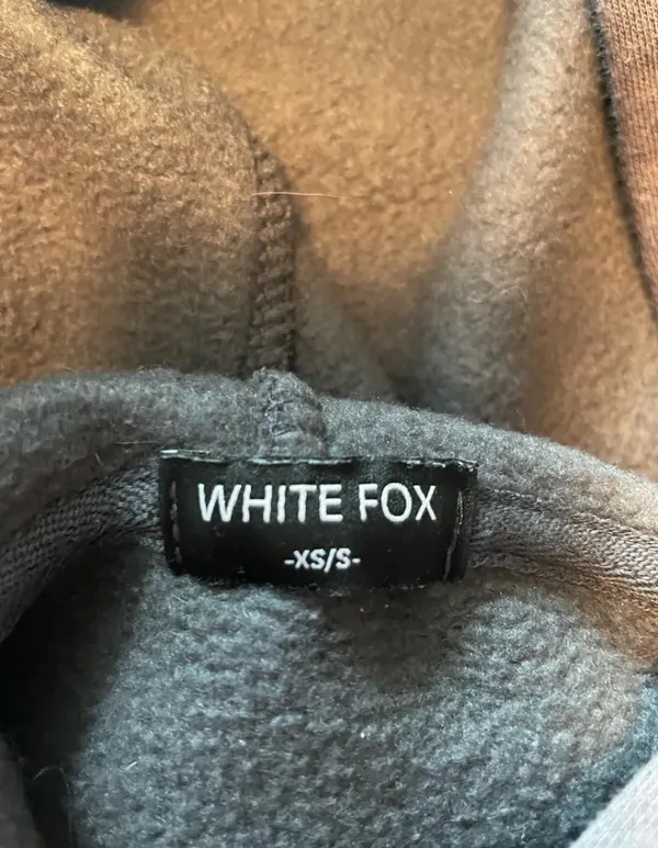 white fox hoodie - Image 2