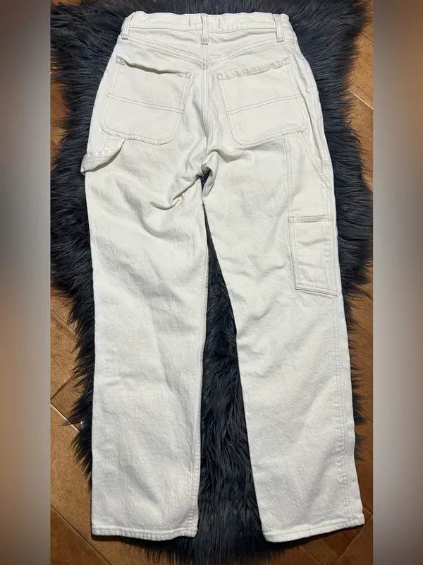 Abercrombie & Fitch The 90’s Straight Ultra High-Rise Jeans Size 27/4 - Image 5