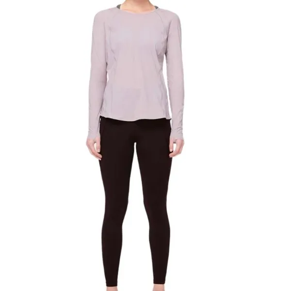 Size 6 Lululemon Sculpt Long Sleeve Powdered Mauve - Image 14
