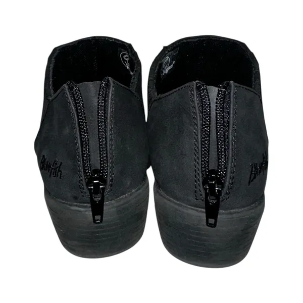 BLOWFISH‎ MALIBU Black Vegan Suede Low Block Heel Ankle Coastal Cowgirl Boot - 9 - Image 6