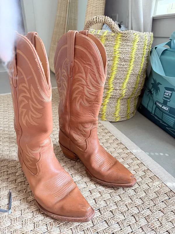 Tecovas Annie boot in caramel Brown Size 9 - Image 3