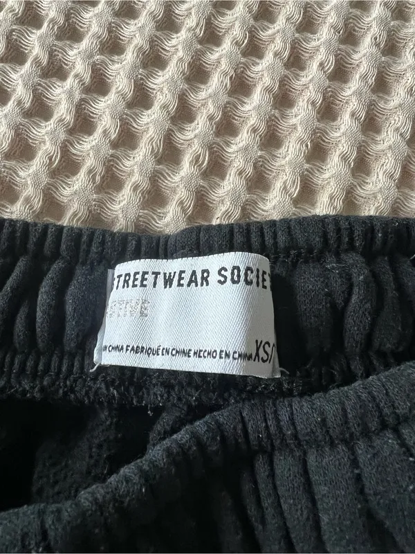 Streetwear Society Black Jogger Sweatpants - Image 2